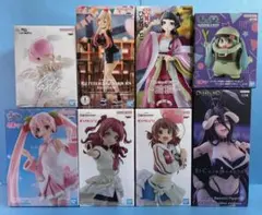 美少女プライズフィギュア⭐️まとめ売り 8点セット 新品未開封品