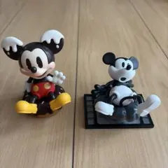 ウォルトディズニー 生誕110年 ミッキー・オズワルド プッシュパペット