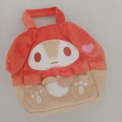 マイメロディ ハートふわふわバッグ