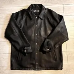 Schott レザー コーチジャケット 85000→74000円激安タイムセール Schott N.Y.C（ショット） 革ジャン ライダース SCHOTT-LEATHER COACH