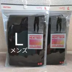 ユニクロ　ヒートテックタイツ　Lサイズ　 ブラック　メンズ　　２枚