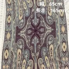 ETRO エトロ シルク混 ペイズリー柄　大判ストール イタリア製 総柄 高級感