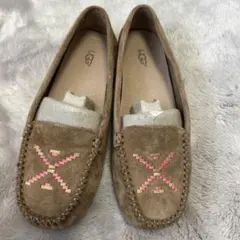 UGG W CALZE RUSTIC WEAVE モカシン