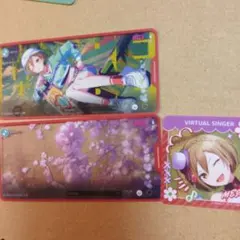 プロセカ メモステ MEIKO アニメイト特典 イラストカード付き