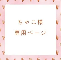 ちゃこ様専用