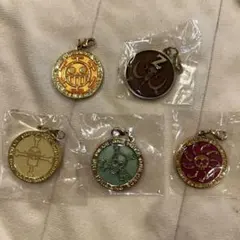 【値下げ】ONE PIECE メタルチャーム　5点