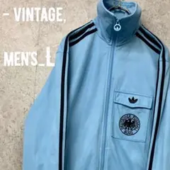 レア《アディダス》ドイツ代表 刺繍ベッケンバウアートラックジャケット/L