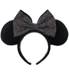 ディズニーカチューシャ レインボードット