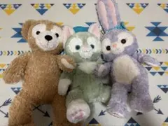 最終お値下げ‼️ダッフィ ジェラトーニ ステラルー 衣装 ぬいぐるみ セット