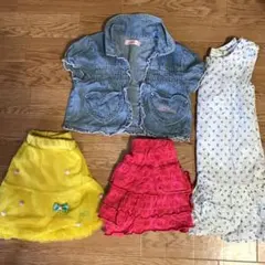 女の子 スカート120 まとめ売り べべ有り