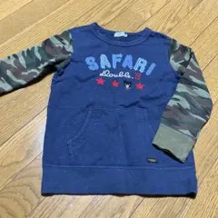 ダブルビー　長袖トレーナー　120サイズ　中古
