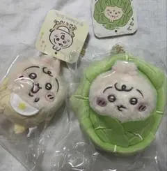 ちいかわ　baby マスコット　キャベツに包まれたうさぎ　マスコット　セット