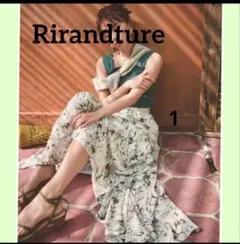 ♥️クリーニング済♥️美品♥️【Rirandture】１ポインティルフラワーSKのサムネイル