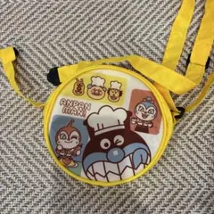 アンパンマン 円形ポーチ イエロー