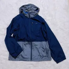 L.L.Bean 美品　マウンテンパーカー フード付き ネイビー　レディース