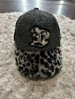 Dance With Dragon キャップ M グレー/レオパード