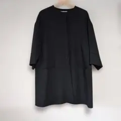 ユナイテッドアローズウール一枚仕立てコート黒