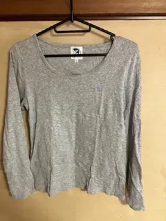 アーノルドパーマー　グレー 長袖 Tシャツ サイズ2