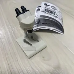 実験しよう！理科マスコット 双眼実体顕微鏡 ガチャガチャ ミニチュア 顕微鏡