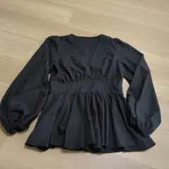 IENA　ボイルドビー　ボリュームブラウス ポリエステル