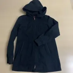 X-girl フード付きモッズコート ブラック