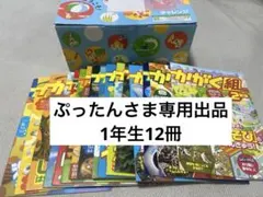 【ぷったん様専用出品】こどもちゃれんじ　かがく組　1年生12冊入学準備