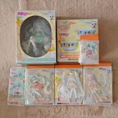 初音ミク フリューくじ Citrus ラストゲット(ライムver.) 8点セット