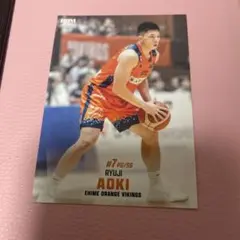青木龍史選手　BBMカード