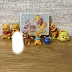 プーさんのフィギュア、グッズ(9個)