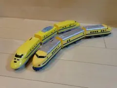 プラレール【ライト付!!】新旧ドクターイエローセット　まとめ売り