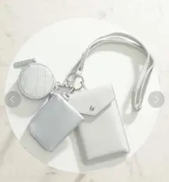 Honeys ハニーズ ３連マルチショルダーバッグ