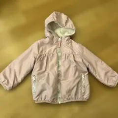 薄いピンク フード付きジャケット