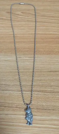 クマのプーさん ボールチェーンネックレス