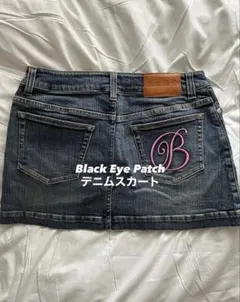 【正規品】Black Eye Patch デニムミニスカート M