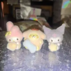 サンリオキャラクターズ マスコットセット /マイメロディ ポムポムプリン クロミ
