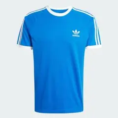 adidas Originals 3ストライプ Tシャツ ブルー