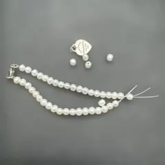 ⑥Tiffany & Co. リターントゥ ハート パールブレスレット切れ有りのサムネイル