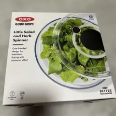 【新品未使用】　OXO　小　サラダスピナー　野菜水切り器　オクソー　ボトル付きのサムネイル