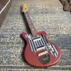 GUYATONEヴィンテージ エレキギター バーガンディのサムネイル