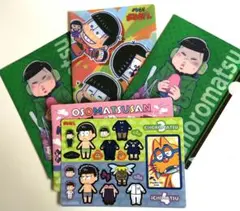 おそ松さん  クリアファイル  ステッカー  チョロ松 一松