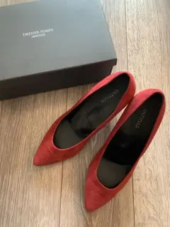 【UNTITLED・ドレッサーパンプス】履きやすい7.5センチヒールパンプス