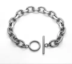 小豆チェーン ステンレス マンテル ブレスレット #3