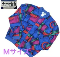 [希少]　teddiライトアウター　ブルゾン　古着　ヴィンテージ　80s〜90sのサムネイル