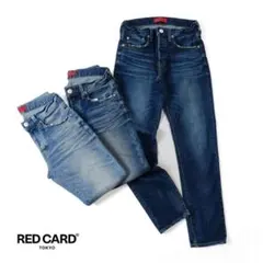 極美品✨】 レッドカード Rhythm スリムテーパードデニム 日本製 