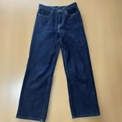 ユニクロ　バギーデニム