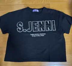 S.JENNI ブラック Tシャツ