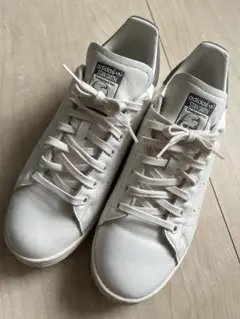 adidasスタンスミス 白×グレー スニーカー 23.5/24.0 - メルカリ