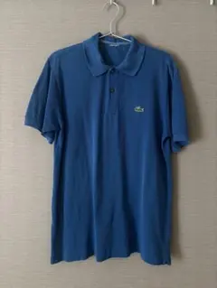 LACOSTE ラコステ ポロシャツ 半袖 ブルー 古着のサムネイル