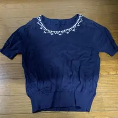 ココディール　半袖ニット