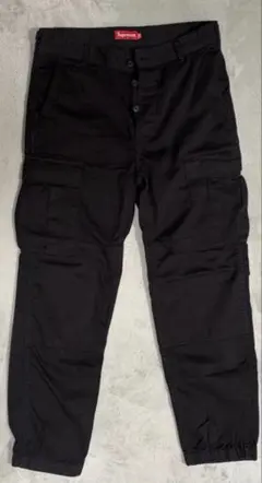 Supreme カーゴパンツ ブラック 30